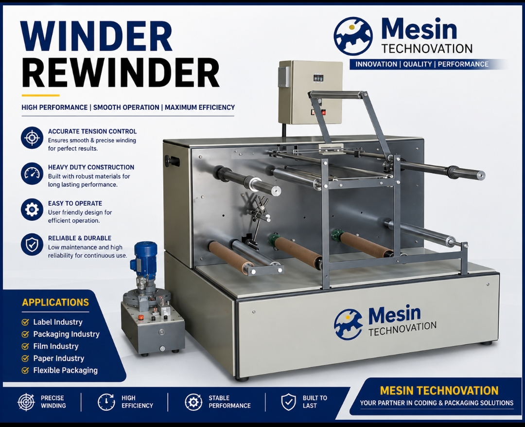 Winder-Rewinder Machine